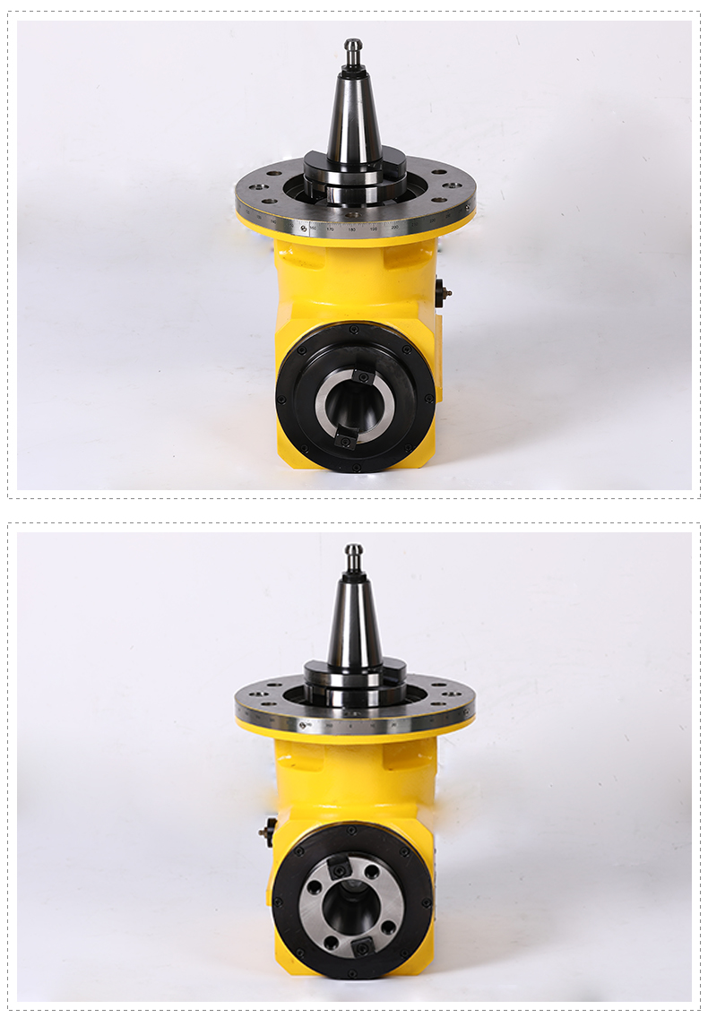 手動雙向直角銑頭