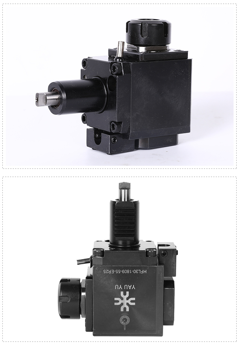 直角90度動力刀座